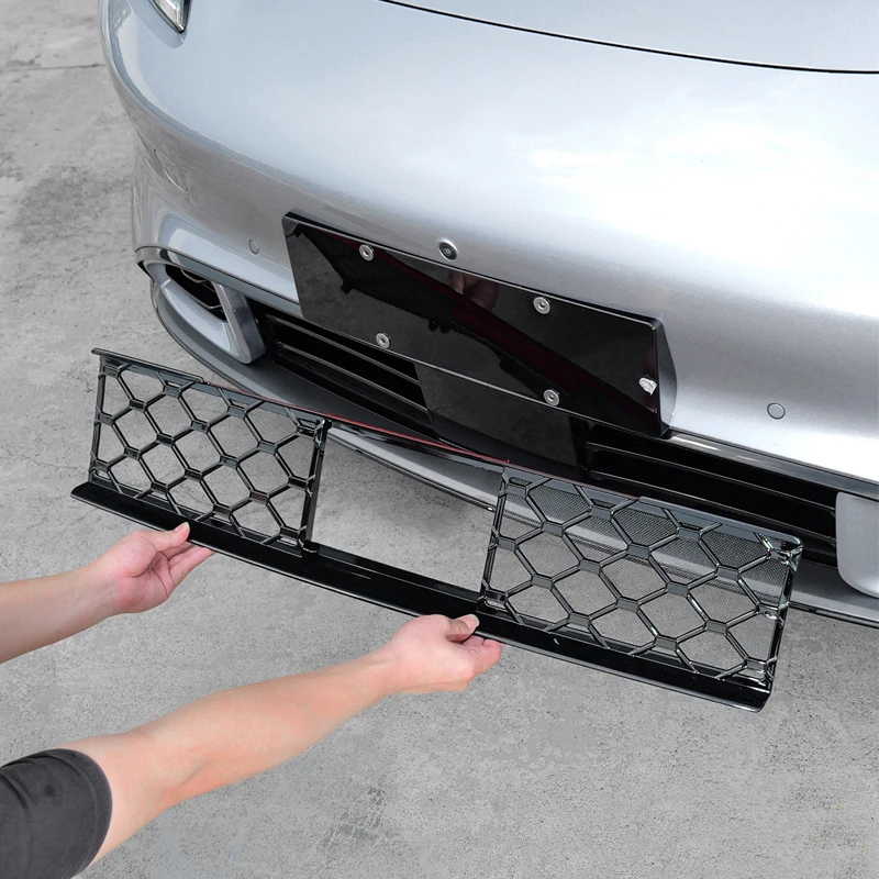 Car Modify Front Buckle Insect Proof Net For SERES SAIC Z7 Z7T 2026-Present Front Bumper Center Intake Grille Cover Accessory