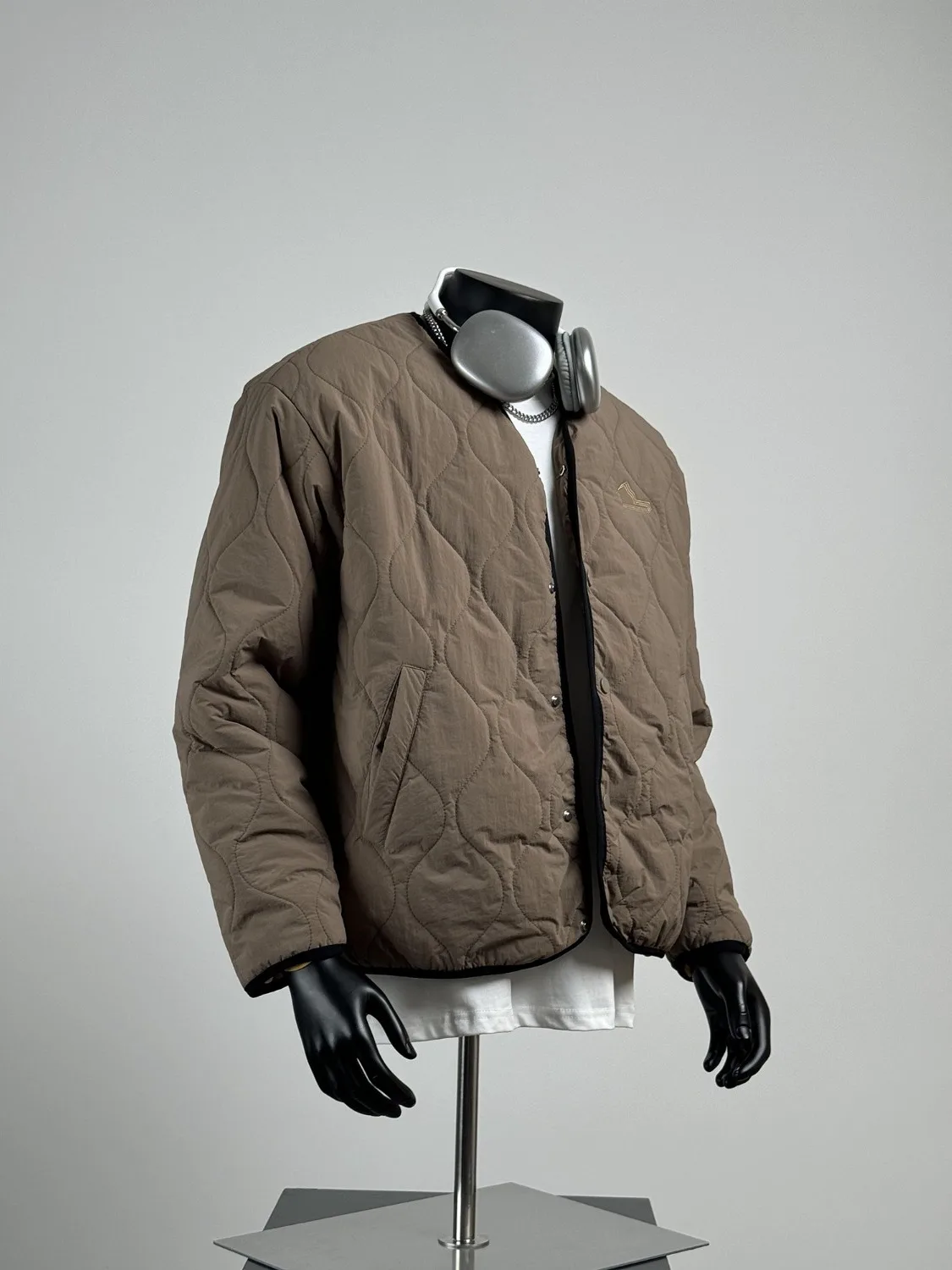 

Мужская утепленная хлопковая куртка свободного кроя в стиле ретро, модная, универсальная, зимняя верхняя одежда с пуговицами, из полиэфирного волокна, для повседневной носки