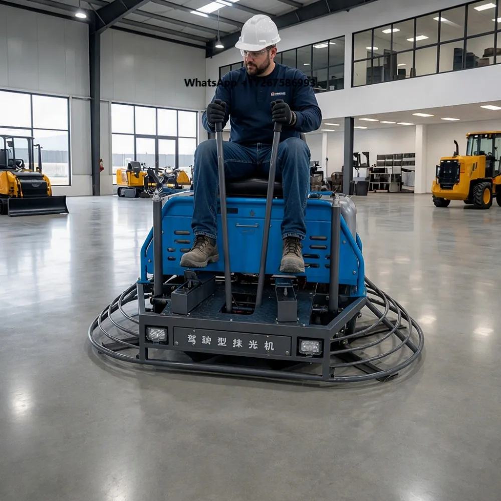 High Performance Ride-On Floor Polishing Machine for Concrete Grinding and Polishing Large Industrial Floors