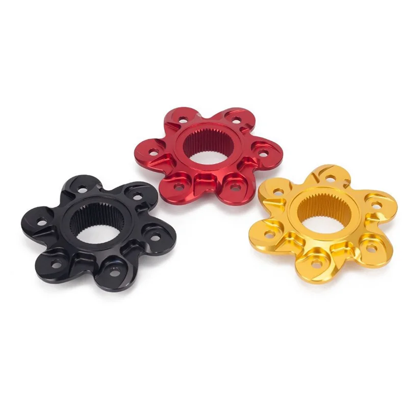 

Motorcycle 6 Holes Rear Sprocket Hub Carrier Flange Cover Gear Cover For Ducati Panigale 1199 1299 V2 Modified Cover