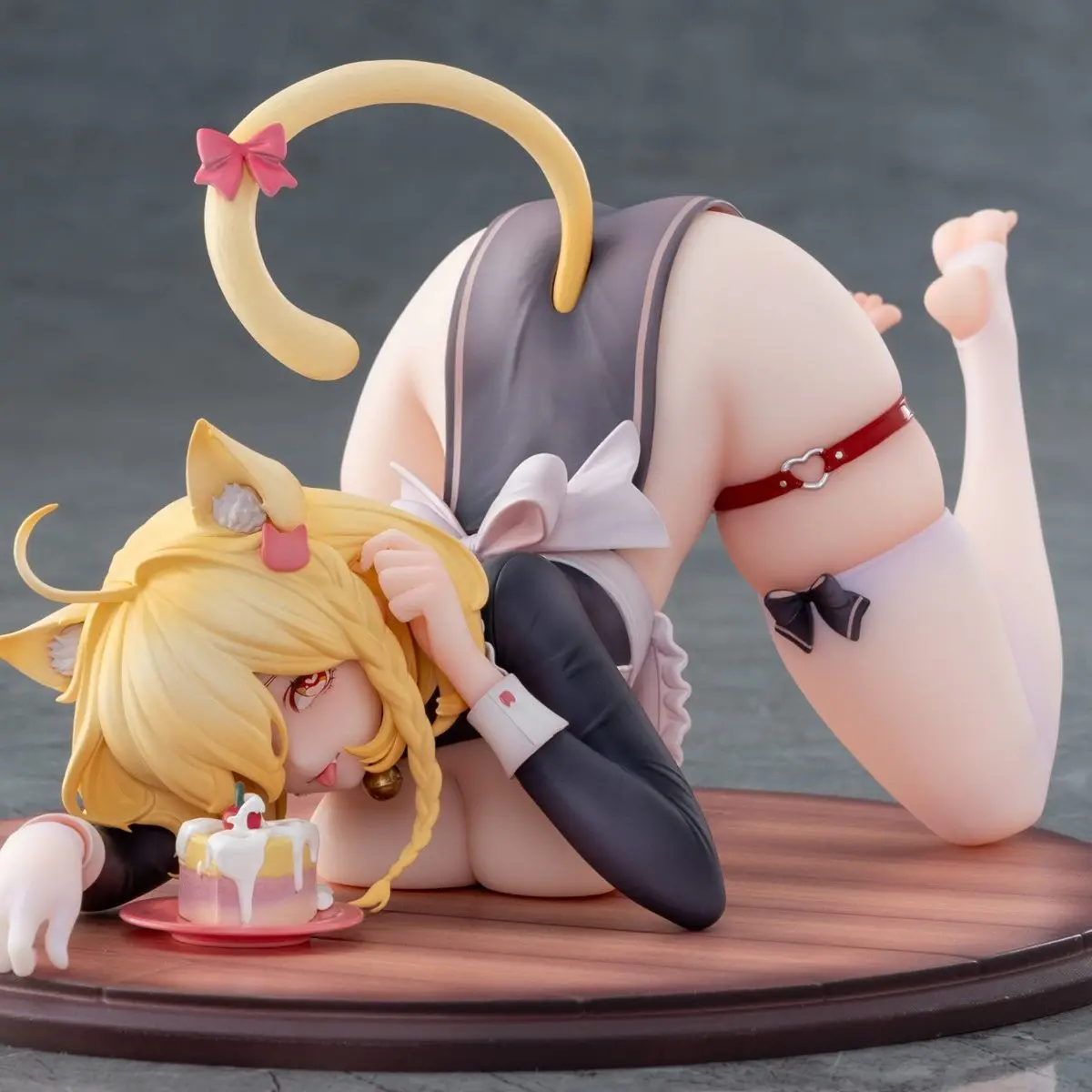 New Original Kawa Design 1/6 Maid Meow Ji Cat Coco 26cm Anime Action Figures Collecting Toys Desk Decor Custom Gift Stock view 5