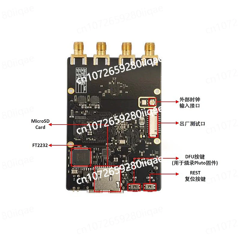 SDR Software Radio K210 AD9361 ZYNQ7020 ADI Pluto OpenWifi Development Board