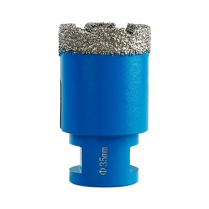 Aluminum box 10-piece set brazing hole opener ceramic tile quartz stone marble drilling bit special for angle grinder