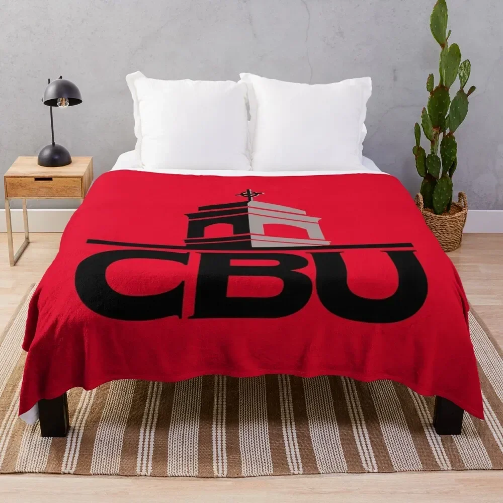 Christian Brothers University Throw Blanket Foldable Soft Warm Blanket for Outdoor Use