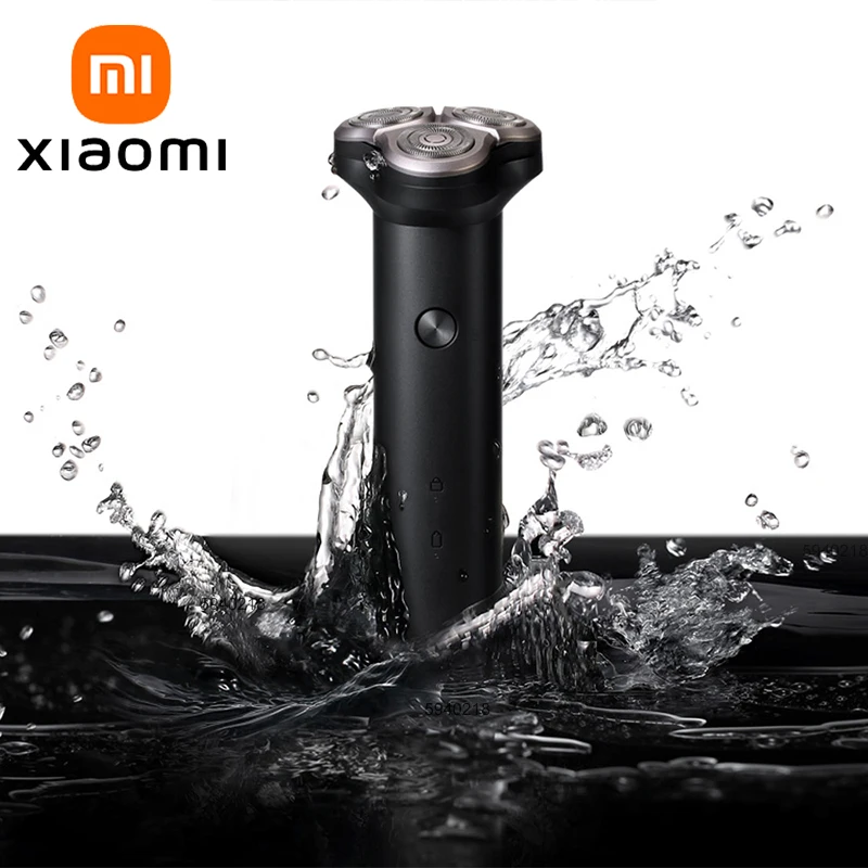 XIAOMI MIJIA S300 rasoir électrique à Triple lame pour hommes, rasoir sec et humide, tondeuse à barbe étanche IPX7