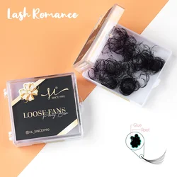 Lash Romance Narrow Stem Premade Volume Fans Lash Loose Fans 3D-14D Slim Thin Pointy Base Russian Volume Fans Eyelash Extensions