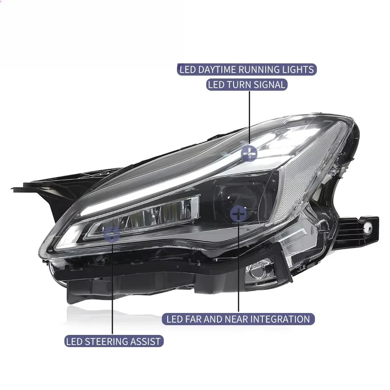 JS Special LED Automatic Regulation Headlights for ‘Maserati Quattroporte 2013-2017 Sports Car Upgrading 12V Bulb