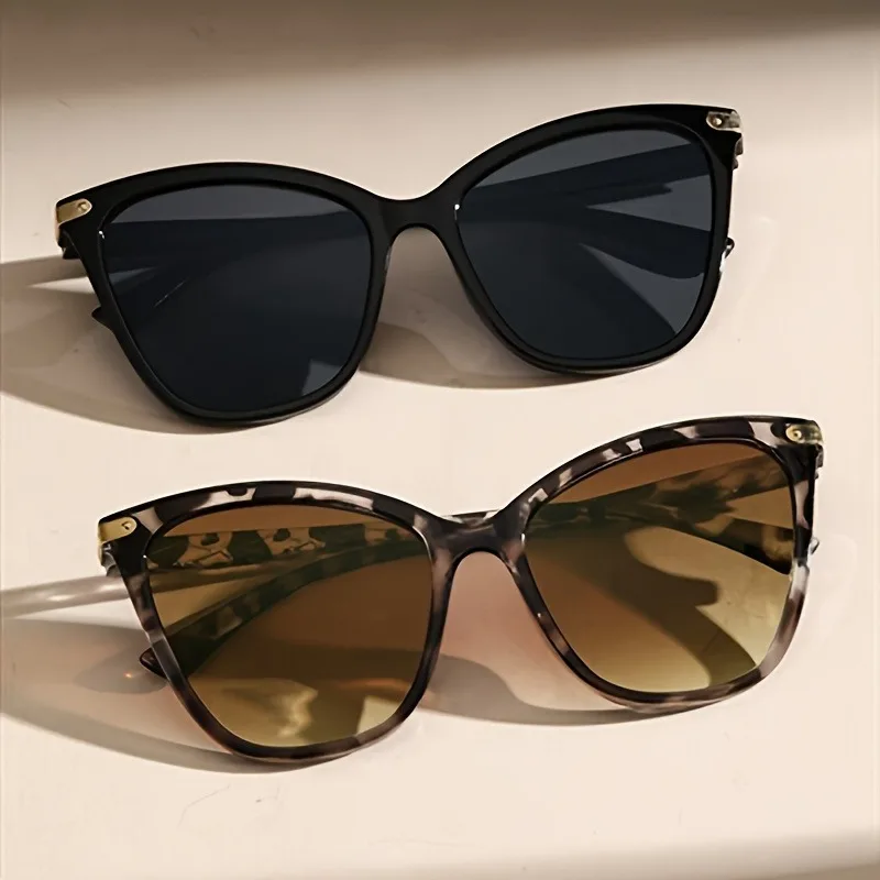 

Trensy Cat Eye Sunglasses Women Men Outdoor Driving Sunshade Decoration Oversize Frame Sun Glasses for Ladies Eyewear UV400