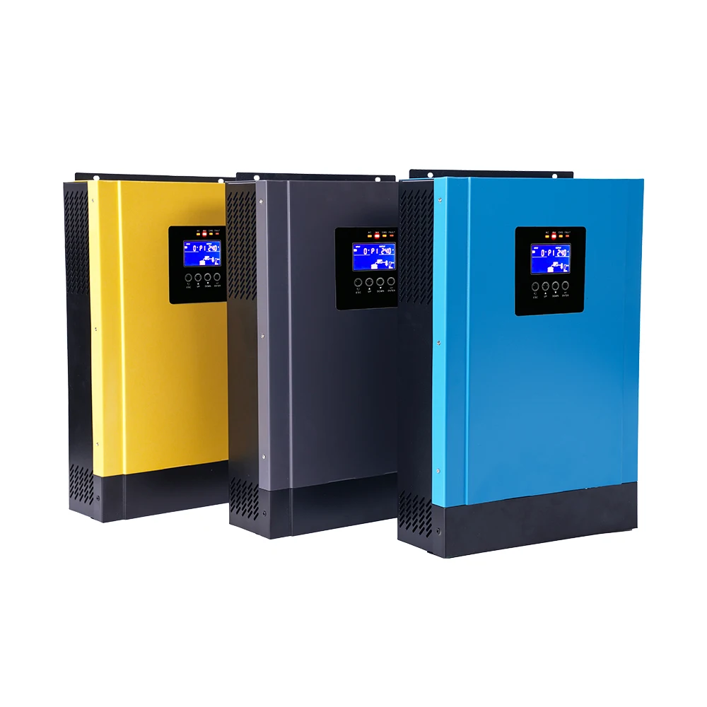 High Frequency Solar Inverters 3.6KW/5.6KW Pure Sine Wave 24 48V Hybrid With MPPT Controller 5000W Solar Inverter