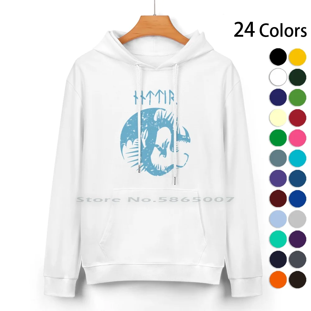 Nadder / Sharp Class Symbol Cotton Hoodie Sweater 24 Colors Nadder Httyd2 Hiccup Astrid Hiccstrid Stormfly 100% Cotton Hooded