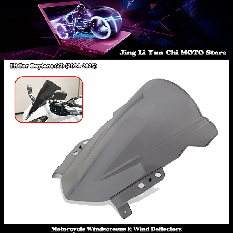 

Motorcycle Racing Sports Front Screen windshield Fairing Windshield Fit For Triumph DAYTONA 660 Daytona 660 2024 2025
