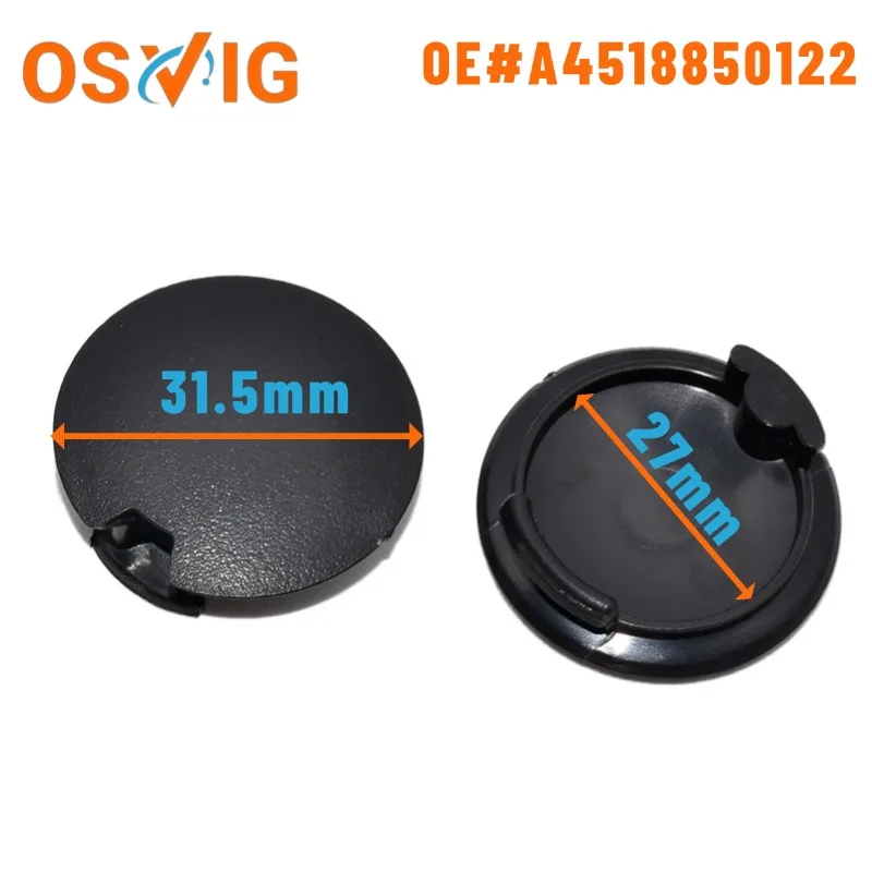 

1PCS OE#A4518850122 Mercedes-Benz Smart ForTwo 451 Rear Bumper Tow Hook Cover