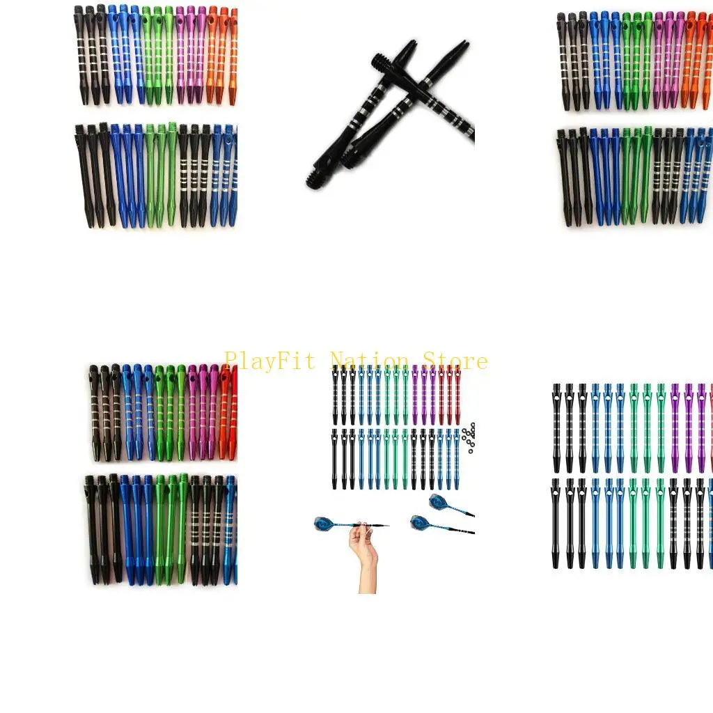 

242F Aluminum Alloy Shafts Nonslip Metal Stems Throwing Darts Shaft