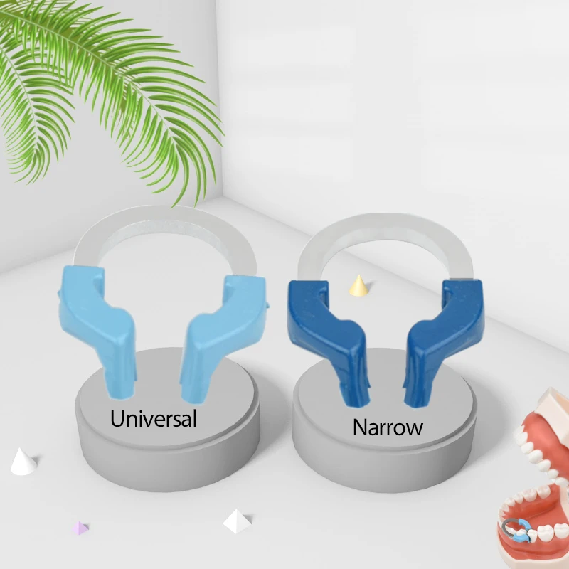 Dental Sectional Matrix System with Matrices Clip Ring and Stainless Steel Bands for Restorative and Orthodontic Dentistry