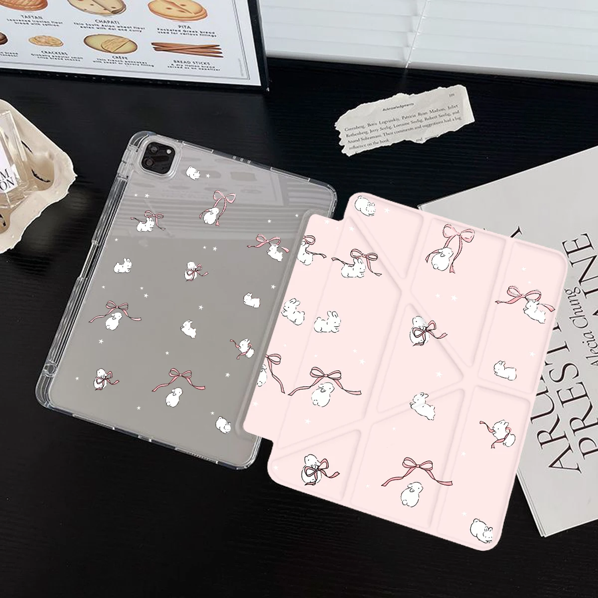 Y Fold Tablet Case For iPad 11th 2025 iPad 4/5th 10.9 iPad10.2 7/8/9th SamsungS9S10 Plus 12.4 Air11 2024 SamsungS7S8S9 11