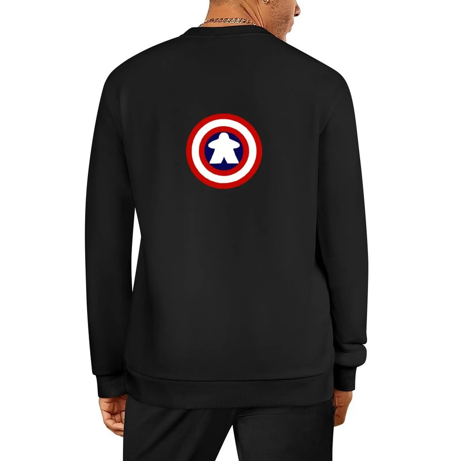 

Captain Meeple Pullover korean clothes autumn korean autumn clothes men's autumn clothes sweatshirt men