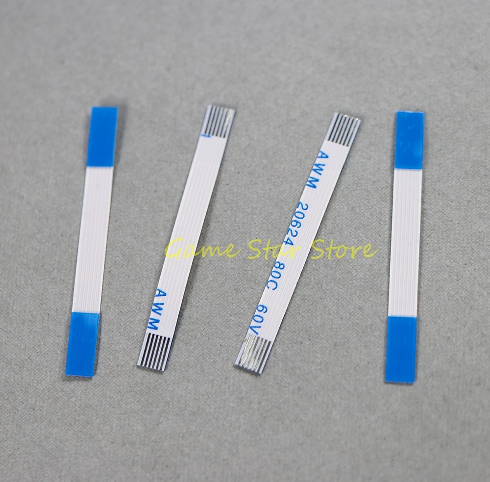 2pcs Replacement For Playstation 5 PS5 Console 6pin Power Switch On/Off Flex Ribbon Cable Repair Accessories