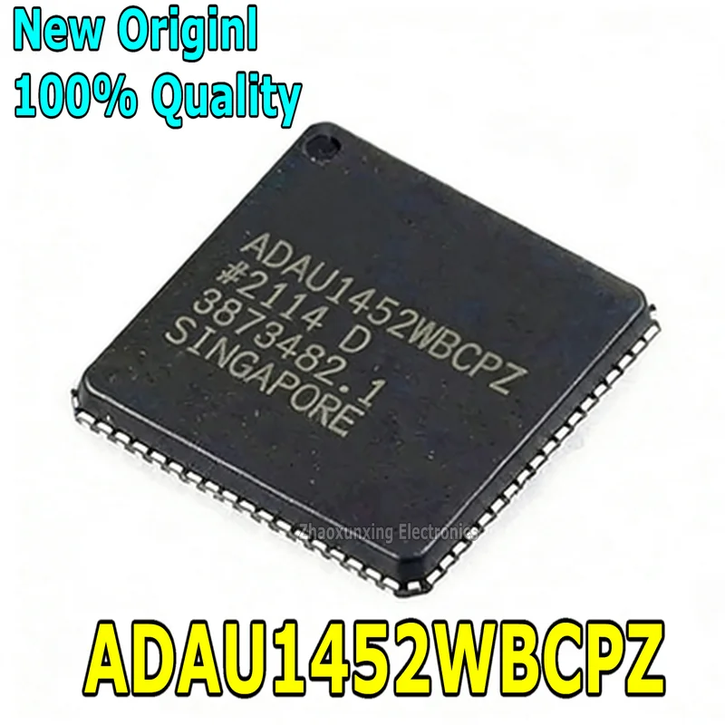 1PCS   New     ADAU1452WBCPZ    ADAU1452WBCP    ADAU1452    QFN-72  Chipset