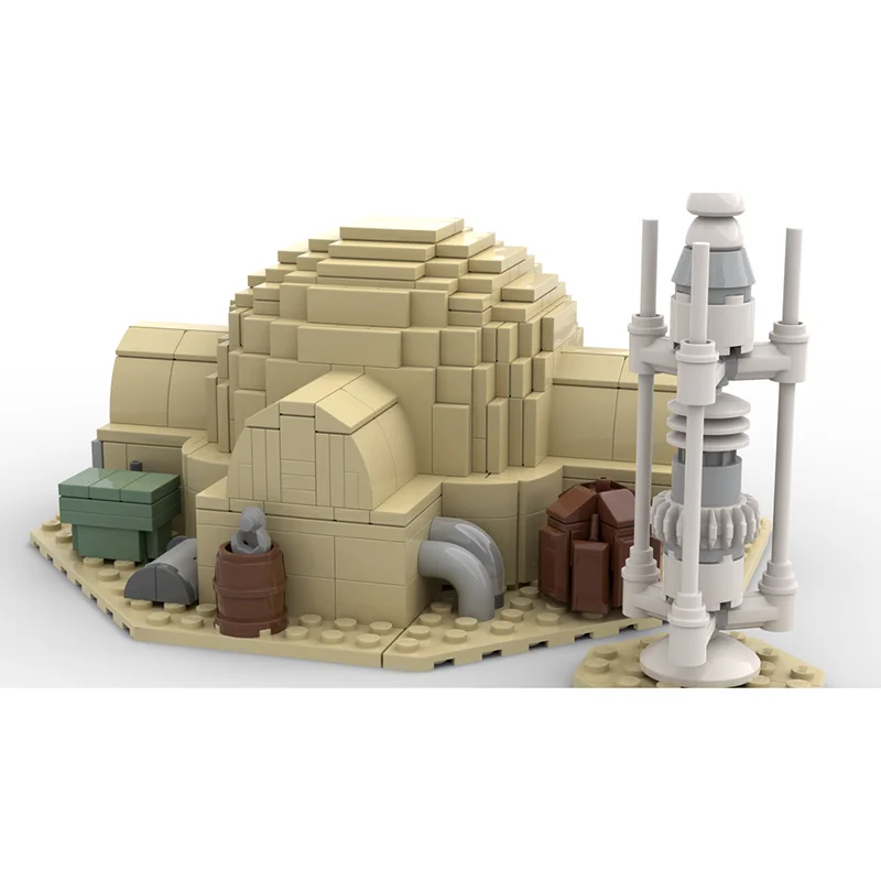 Estrela série de filmes modelo moc blocos de construção minifig escala modelo de construção modular tecnologia tijolos modelo montagem brinquedo do feriado