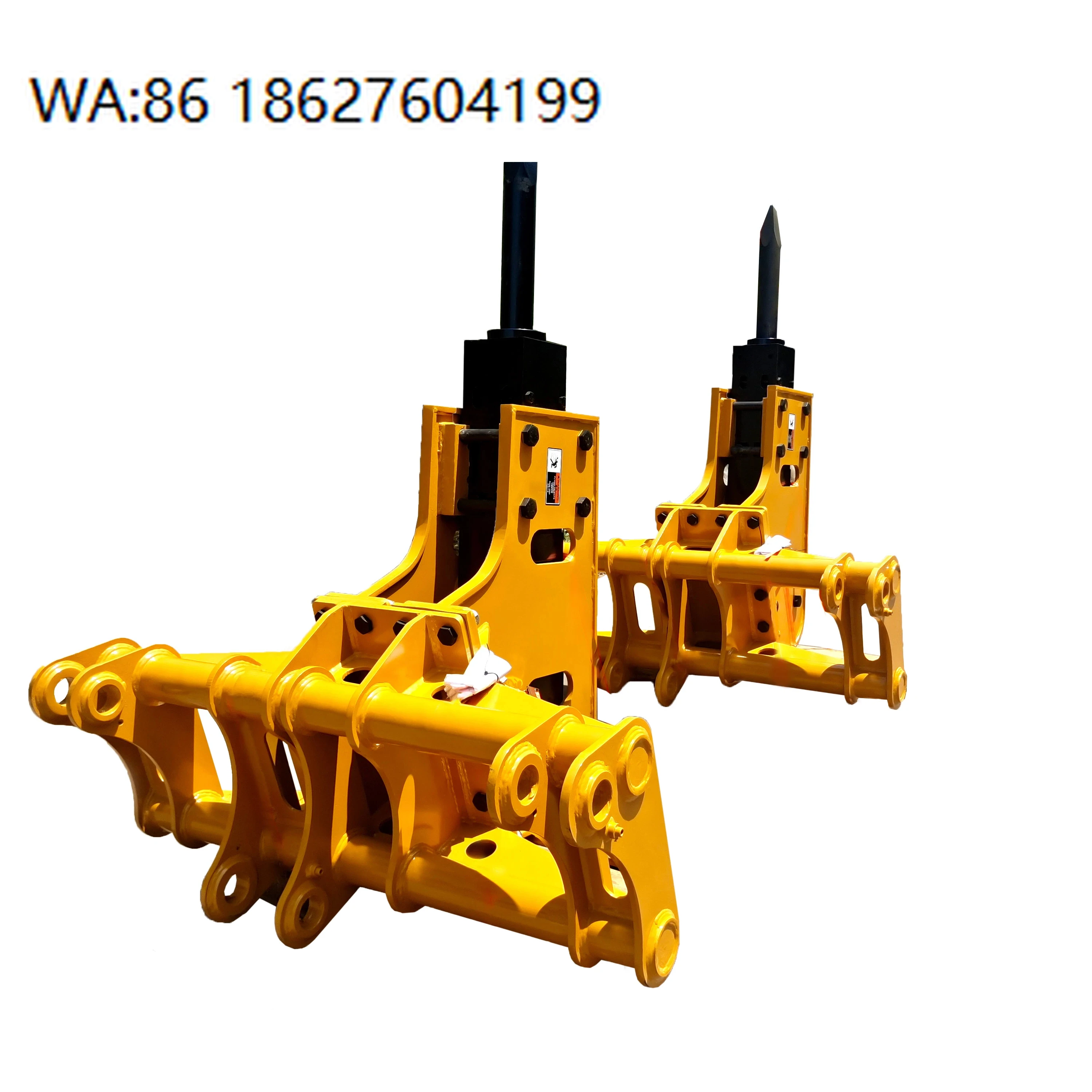 Heavy-Duty Hydraulic Breaker Hammer Model BM16100 4200kg Weight Compatible Bobcat CAT