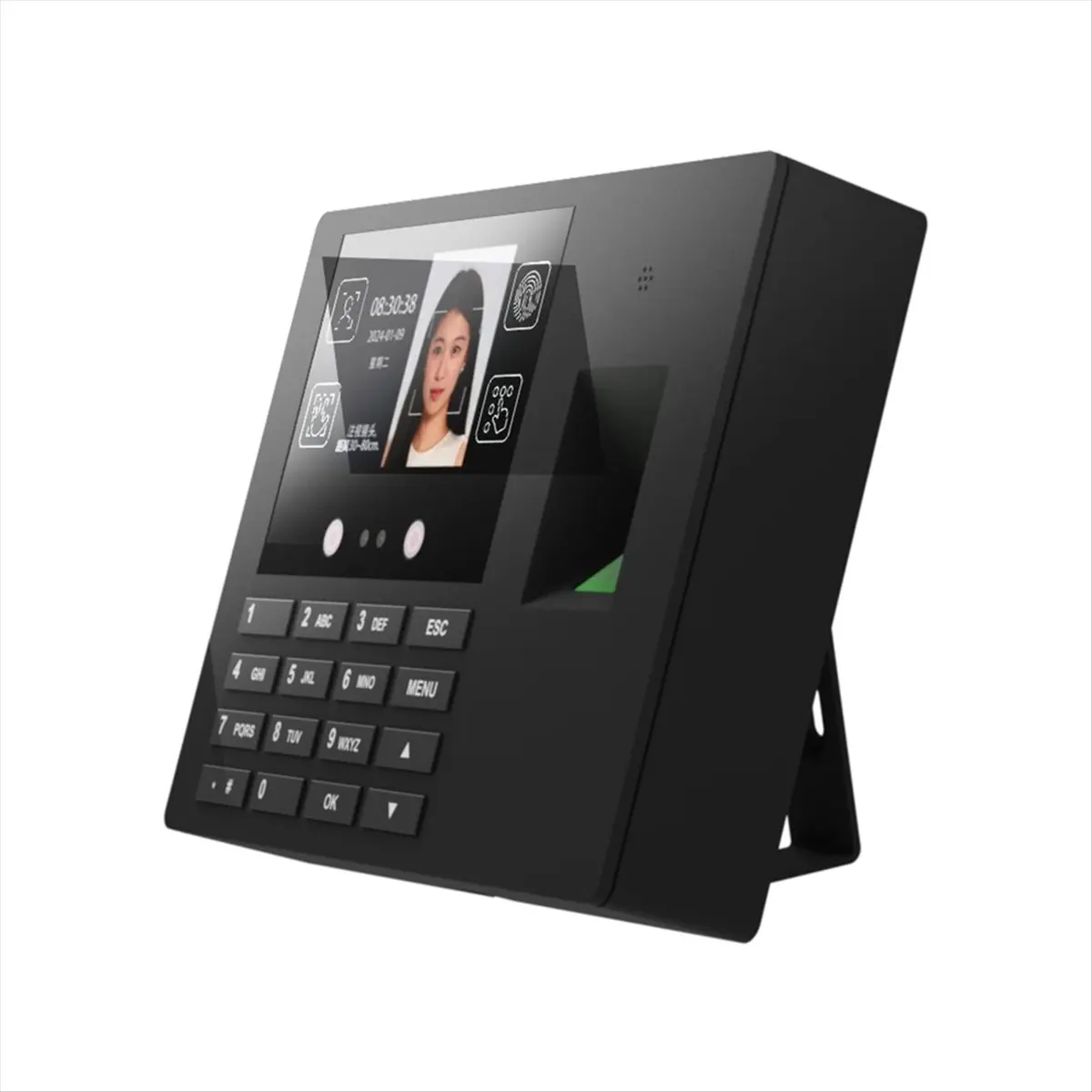 Promotion Multi Functional Attendance Machine Fingerprint Recognition Password Recognition Recognition Three in One EU Plug