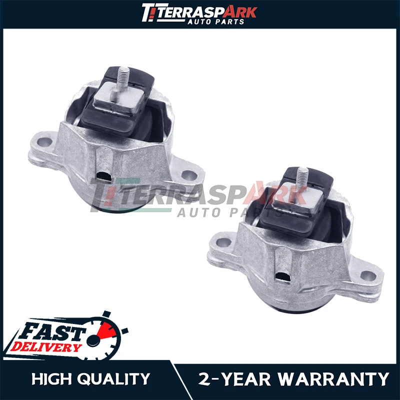 1 PAIR FRONT LH & RH ENGINE MOUNTING T For Jaguar XE 2.0L 2015 - X760 T4N37216
