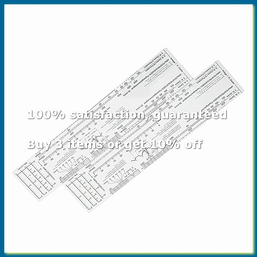 Essential EKG Ruler Pocketcard in English-DTA9