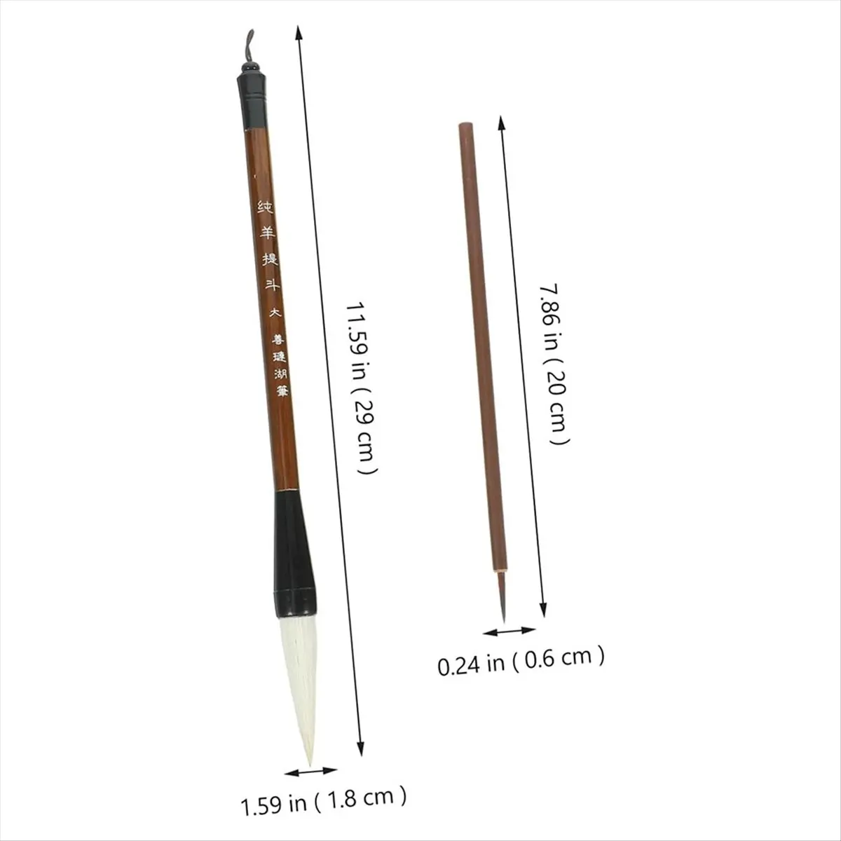 Eco-friendly 1 Set Brush Set Chinese Calligraphy Brush Calligraphy Set for Beginners Traditional Chinese Brush Painting Brush