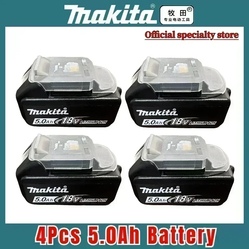 100% authentieke Makita 18V accu, Makita 18V gereedschapsaccu voor Makita 18V BL1860B BL1850B BL1840 BL1830 BL1815 ◕ ◔