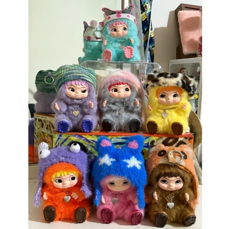 

Letsvan WAKUKU Mysterious Blind Box Bag Fuzzy Trendy Fun Party Plush Collection Kid Toy Doll Figure Ornament Decor Surprise Gift