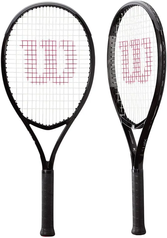 XP 1 Adult Recreational Tennis Rackets - Black