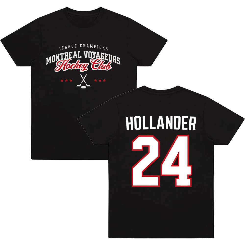 

Heated Rivalry T Shirt 2026 New Shane Hollander 24 Jersey Graphic 100% Cotton Men Women Unisex Oversized Hockey Romance Tops