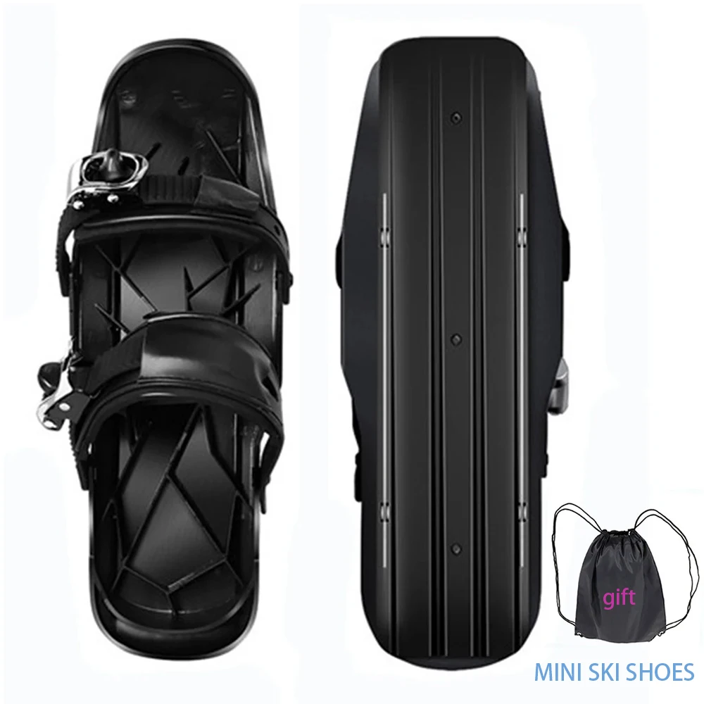 Mini Skis Snowblades for Snow Skis for Winter Shoes Short Snowskates Snowblades Skiboards Portable&Light Ski-shoes Outdoor Sport