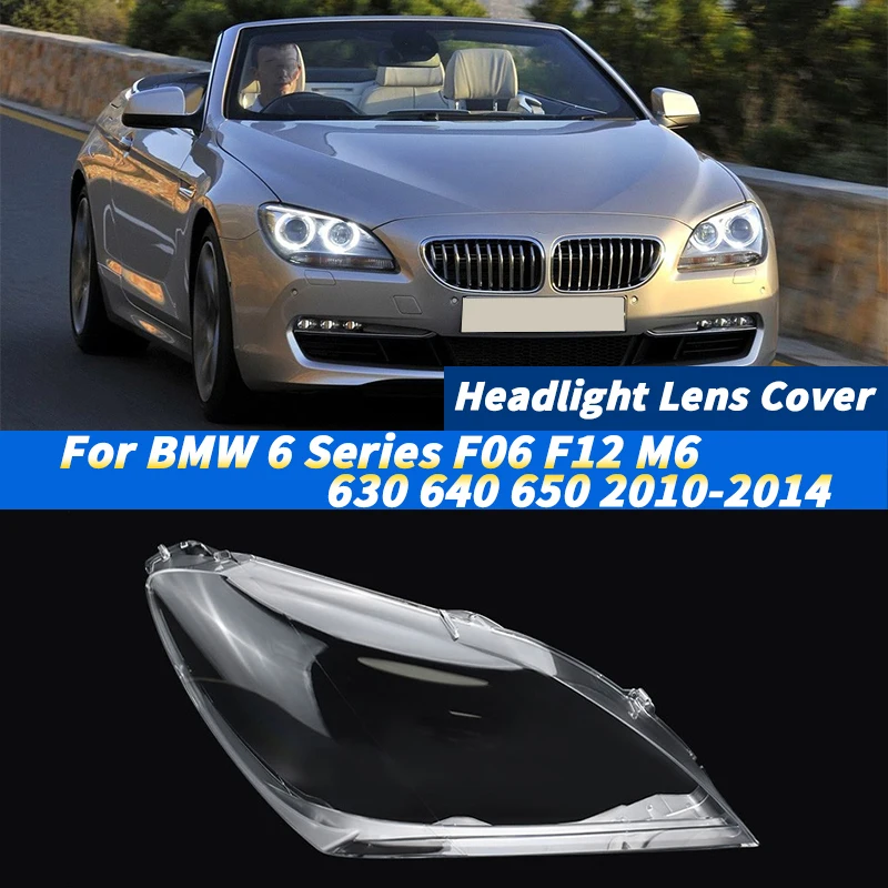 

For BMW 6 Series F06 F12 M6 630 640 650 2010 2011 2012 2013 2014 Car Headlight Cover dust cover for headlights car accessories