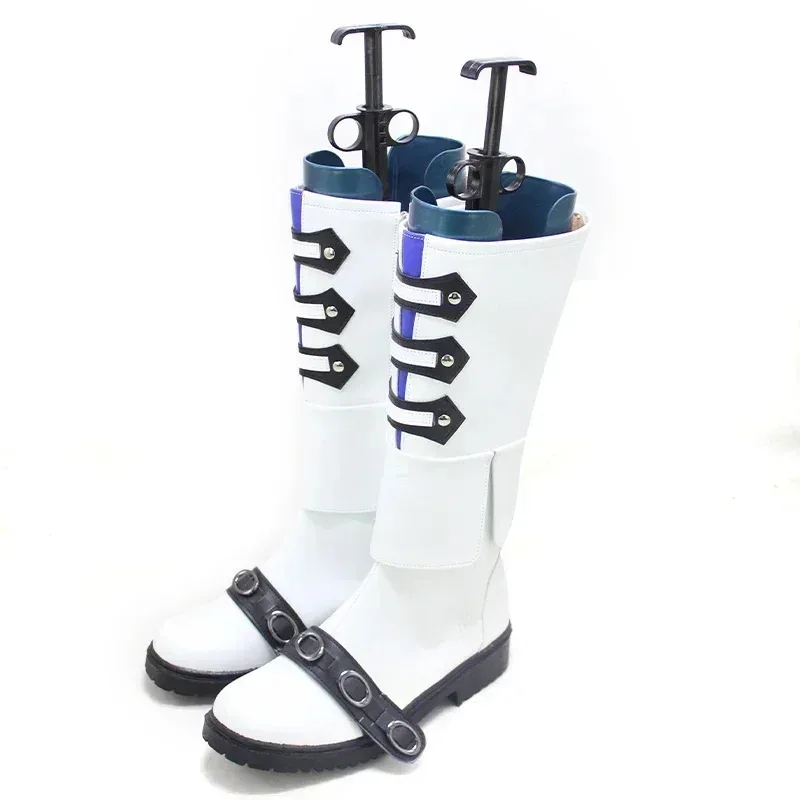 

2025 11, игра Alphinaud Leveilleur FF14, реквизит для косплея, карнавальные ботинки на Хэллоуин, обувь из искусственной кожи в стиле аниме, индивидуальный заказ