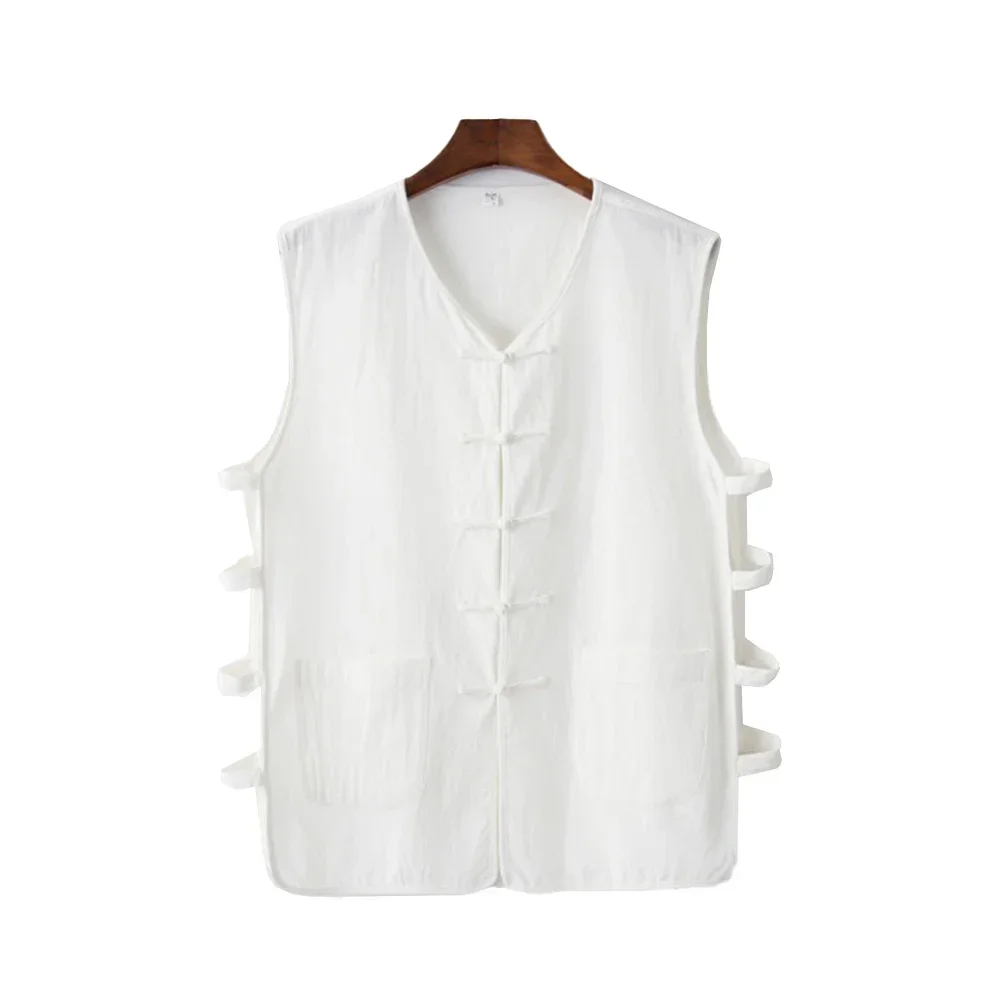 Casual Men's Vest Men's Vest Casual Male Polyester+Cotton Regular Slight Stretch Summer V Neck Hot New Stylish