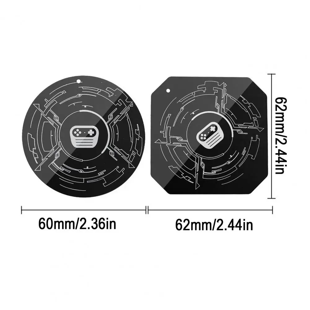 Magnetic Heat Dissipation Patch Radiator Strong Magnetic Suction Plate Spring Steel Mount for Phone Case And Tablet