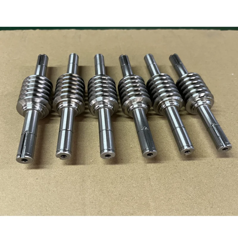 

Custom Made Gears Power Transmission Group Worm Shaft CNC Turning and Milling Service
