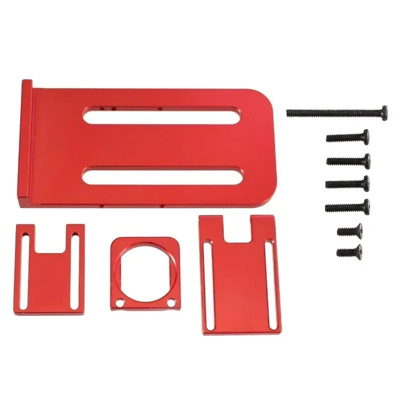 Large Capacity Battery Compartment Bin Fasteners For MJX H16H 16207 16208 16209 16210 Adjustable Height Up To 45mm RC Upgrades