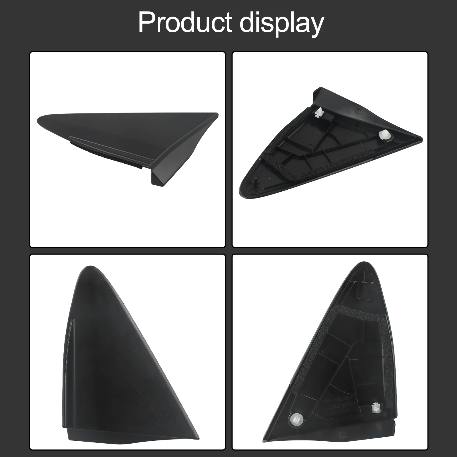 

Pillar Trim Molding Mirror Trim Molding Replacement Installation Wear-resistant Anti-corrosion For Toyota Yaris