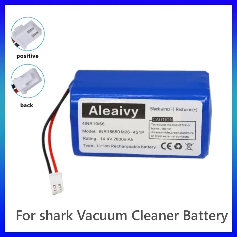 RVBAT850 Battery for Shark RV700_N, RV720_N, RV725_N, RV750_N, RV761, RV850, RV850BRN, RV850C, RV850WV, RV851WV, RV871 & RV871C