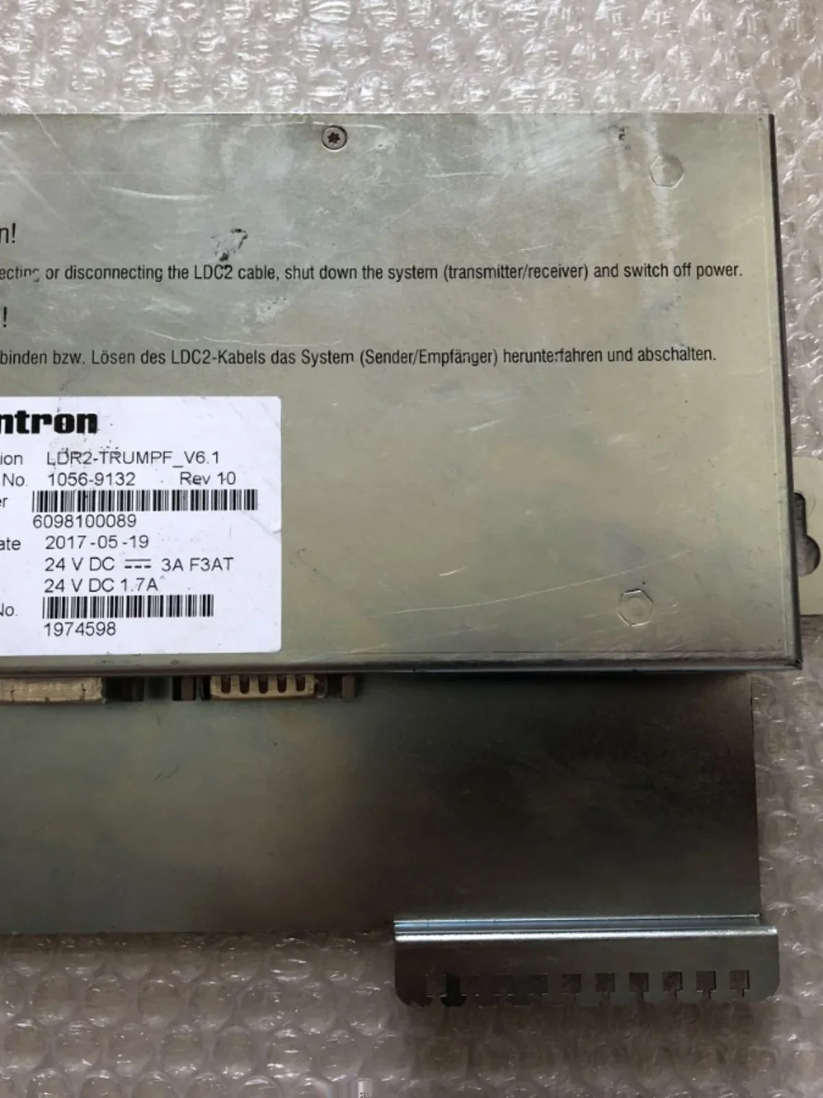 Kontron Control System LDR2-TRUMPF V6.1 Original Spot