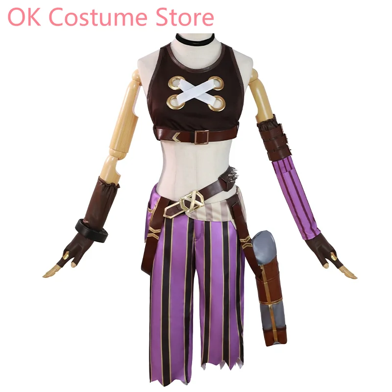 Lol  Jinx Runaway Lori Cosplay Costume Cos Game Anime Party Uniform Hallowen Play Role Clothes Clothing New Full