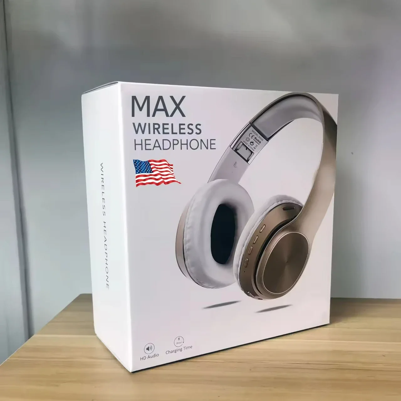 Melhor qualidade sem fio max fones de ouvido GS-78 tws anc fones de ouvido de metal áudio espacial versão superior max