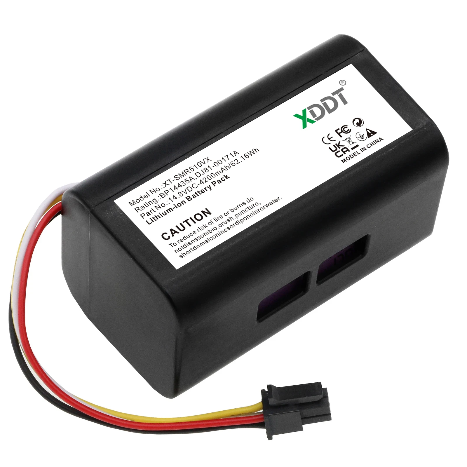 XDDT 4200mAh BP14435A  DJ81-00171A Vacuum Battery for  Midea  i5,i5 Young,i5 Extra,i9 EYE,Eureka  i5