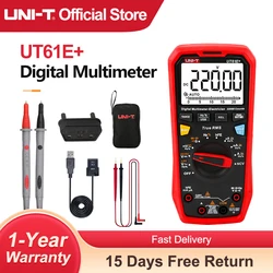 UNI T UT61B+ UT61E+ UT61D+ Умный профессиональный цифровой мультиметр Тестер Блок True RMS Автоматический диапазон 6000 отсчетов постоянного тока переменного тока 1000 В