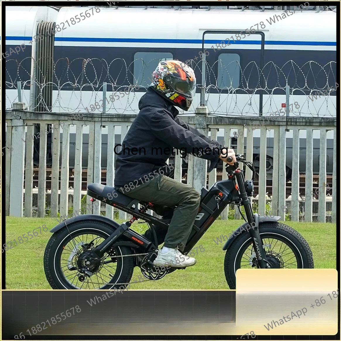 200w 100ow 300ow 2*120n-M E Bike 52v 60ah Long Range Electric Bicycle Cargo Electric Bike