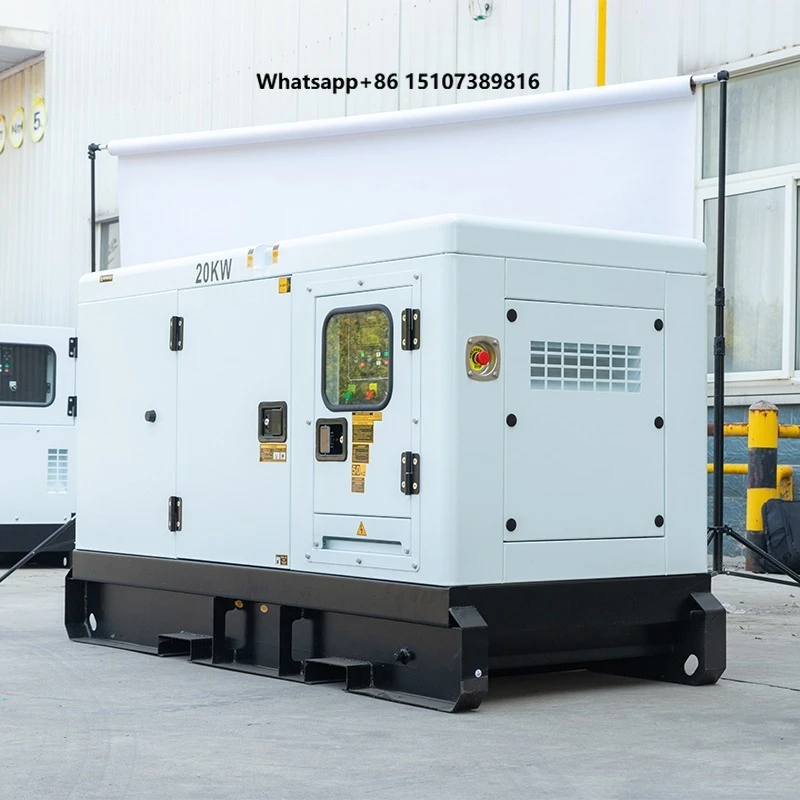 20Kw Single/Three Phase Ac Marine Generator 220V Auto Start Genset 20Kva 3Phase Silent Generator Set