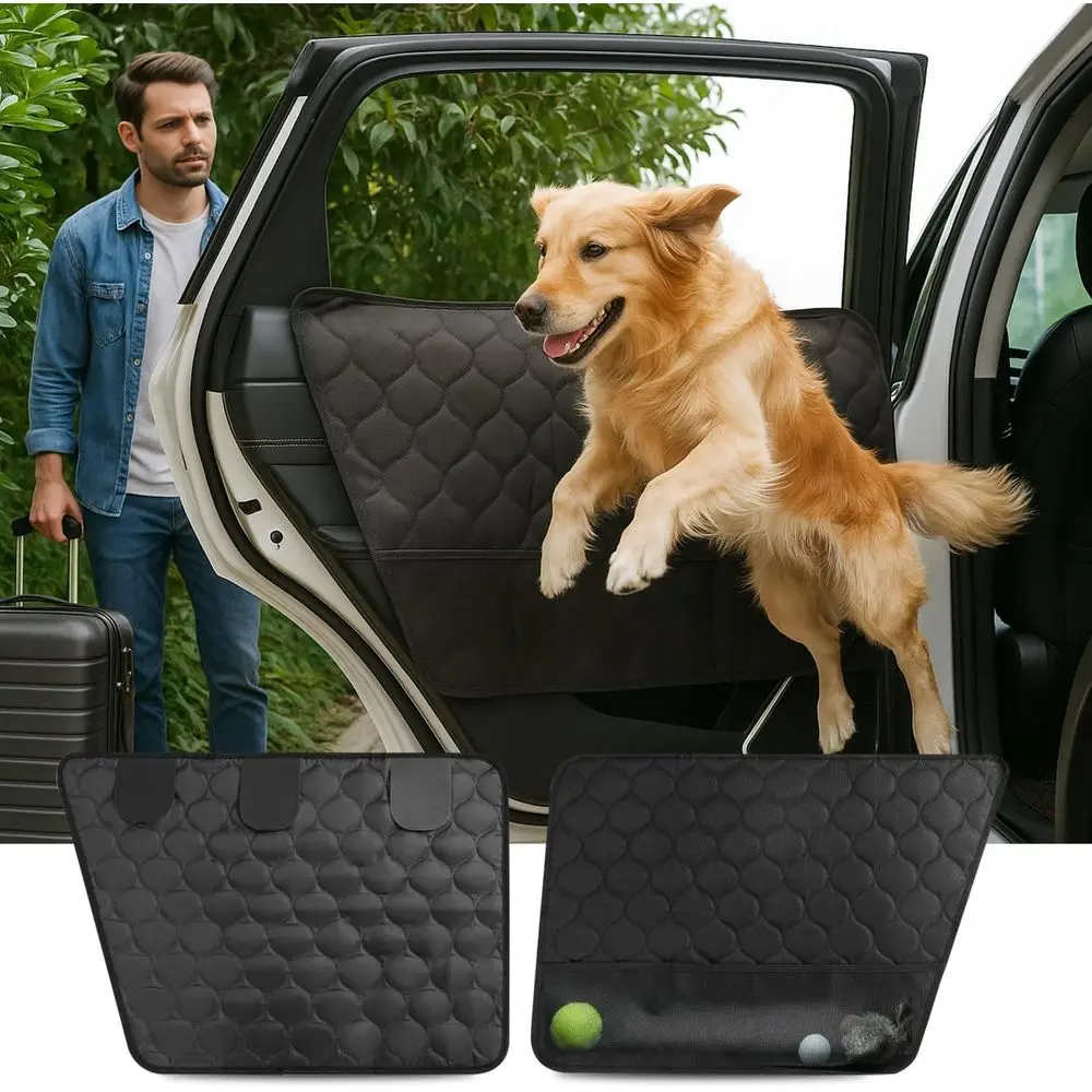 

Universal Large Car Door Protectors for Dogs - Waterproof and Scratch-Resistant Covers for All Vehicles