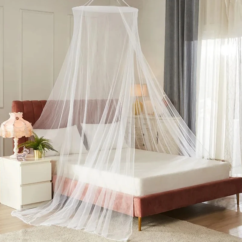 Mosquito Mesh Net Large Dome Hanging Mosquito Net Bed Net Tent Fly Insect Repellent Protection Home for Bed Canopy Dropshipping